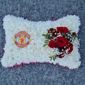 Football Funeral cushion